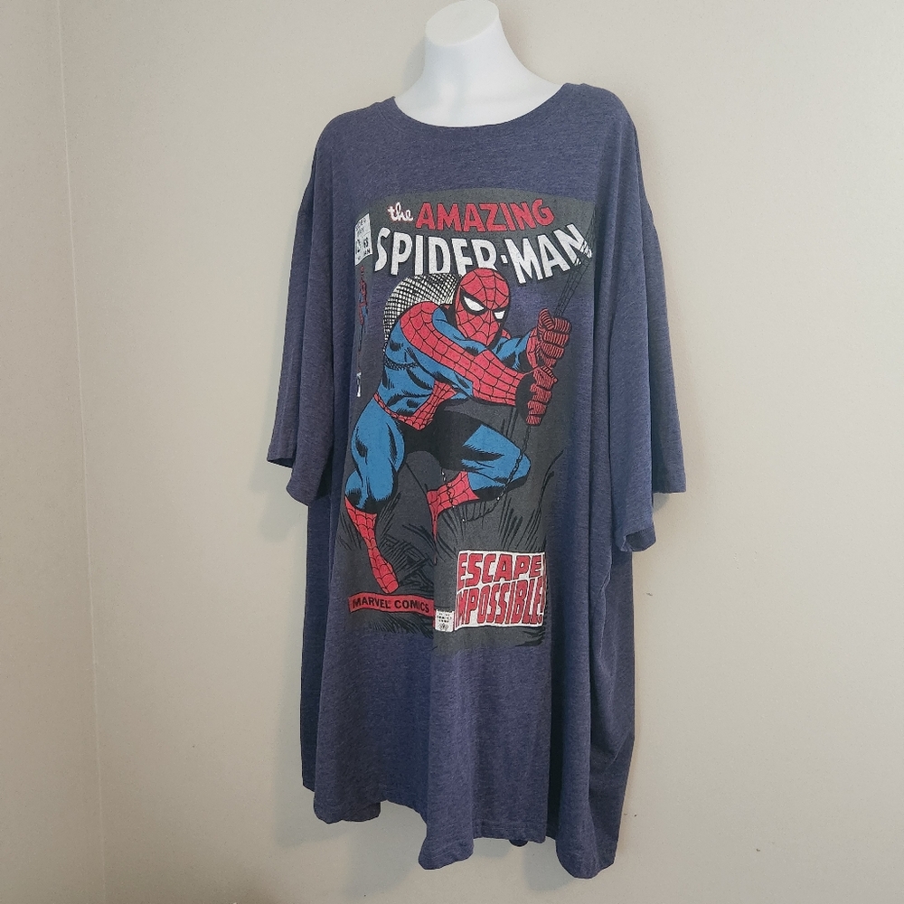 Marvel Spider-Man Blue Graphic Tee